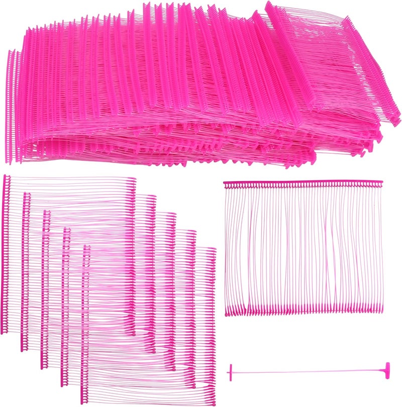 KH866 Pink Tagging Gun Fasteners 3 Inch – Standard Regular Tagging Barb Fasteners Lot of 5000 Gun Barbs Box Not Jam, Clothing Tag Attachments for All Price Refill Fastener Tags Tagger with Clothes - Image 1